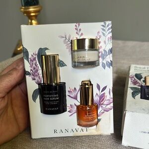 Royal Trio Fortifying Hair Serum and Brightening Saffron Serum Set